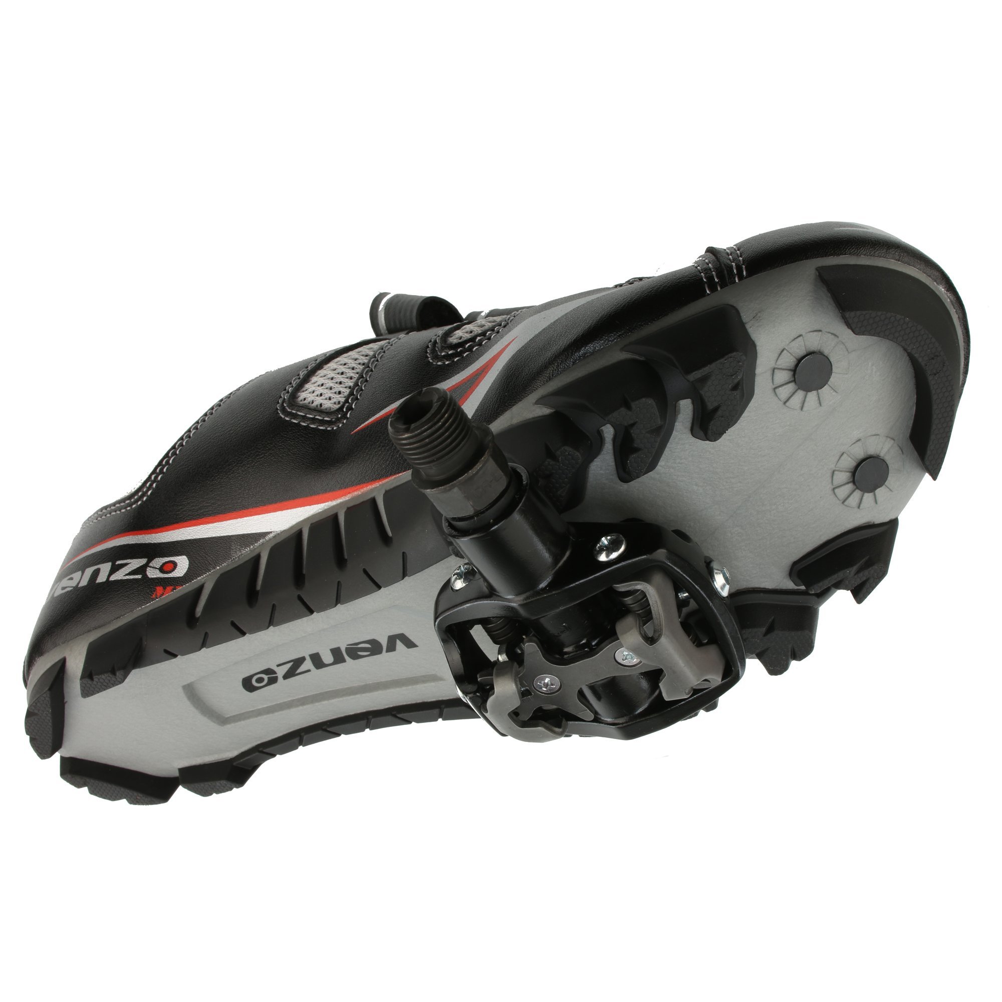 Venzo Mountain Bike Bicycle Cycling Shimano Spd Women S Shoes Black Venzo Mountain Bike Bicycle Cycling Shimano Spd Women S Shoes Black