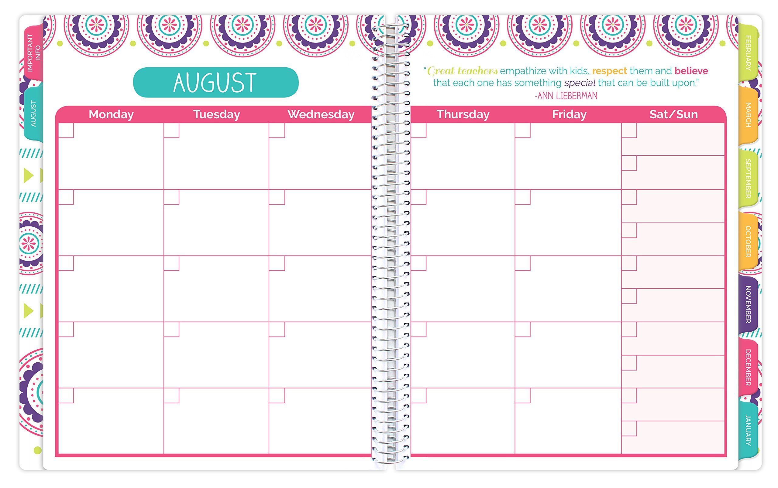 teacher daily planner
