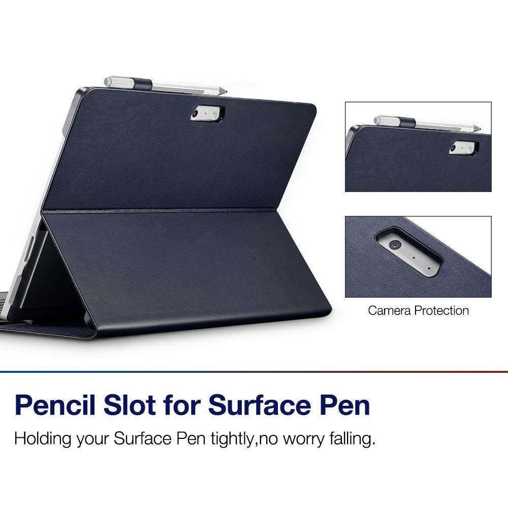 Surface Pro 4 Case, ESR Intelligent Series Folio Stand Case [Auto Wake