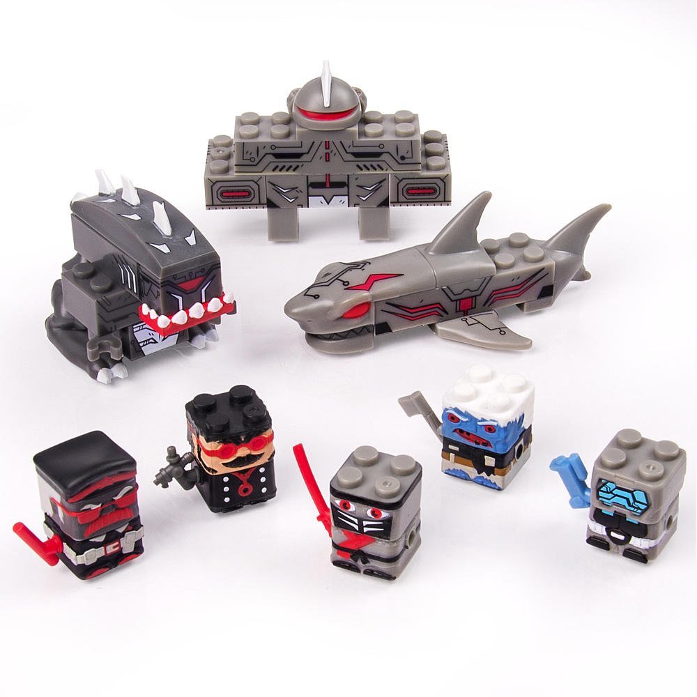 Sick Bricks Sharkinator Playset Toys R Us Exclusive Pack of 2